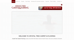 Desktop Screenshot of crystaltreecarpets.com
